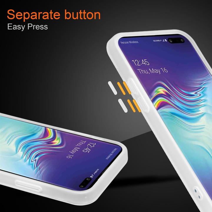 Actual product image Cadorabo Hybrid Matt Cover (Samsung Galaxy S10)