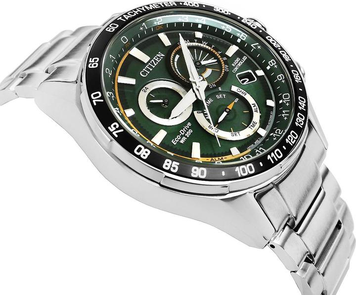 Actual product image Citizen CB5914-89X (Chronograph, Radio-controlled clock, Sports watch, 43 mm)