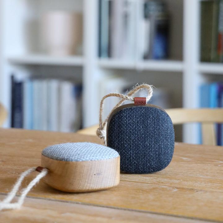 Actual product image SackIT Go Wood - Bluetooth Speaker - Smoked Oak (8 h)