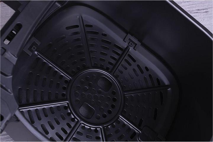 Actual product image BerlingerHaus BH9446 Air fryer, 6,3L, visible window Black Rose CollectionMona