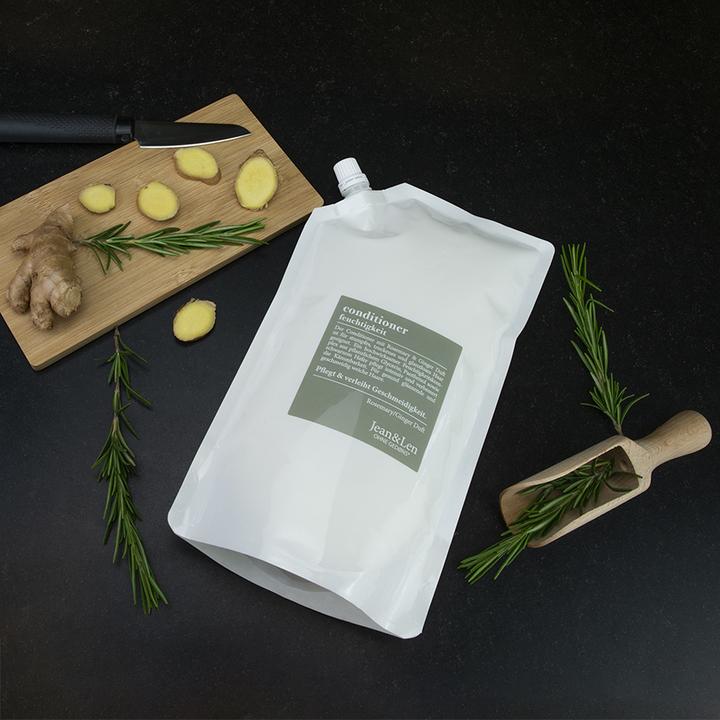 Produktbild Jean & Len Conditioner Rosemary und Ginger Nachfüllpack (900 ml)