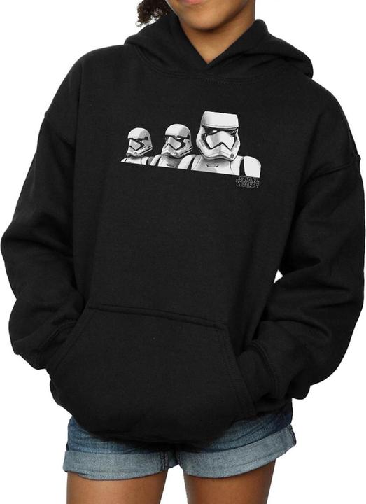 Actual product image Star Wars Girls The Rise Of Skywalker Troopers Band Hoodie (140, 146)