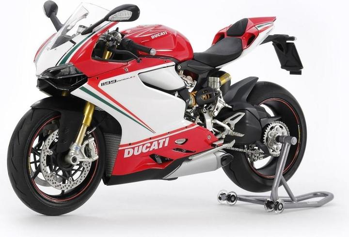 Image du produit Tamiya Modèle réduit de moto 1:12 Ducati 1199 Panigale S Tricolore
