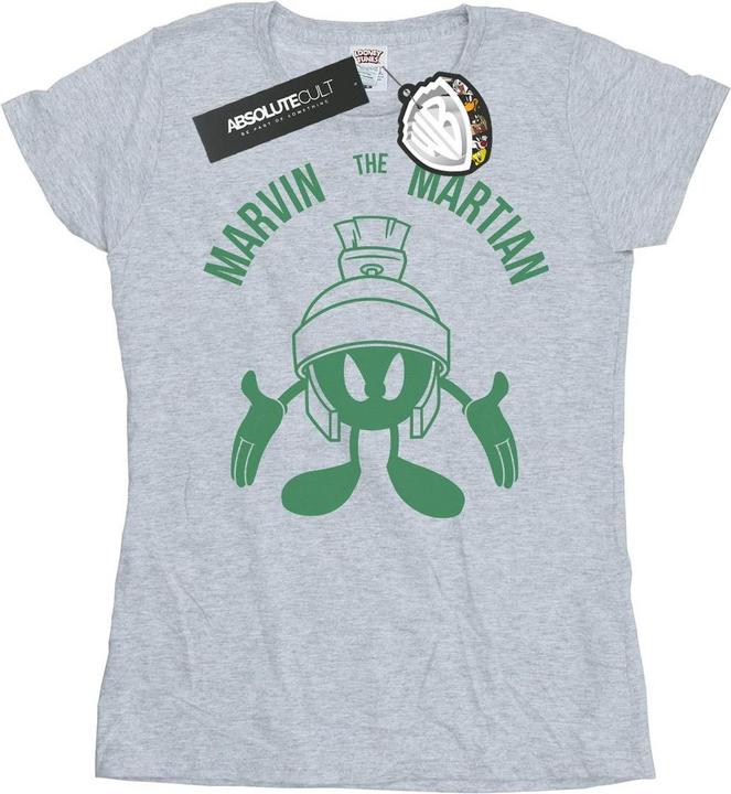 Image du produit Looney Tunes - T-shirt MARVIN THE MARTIAN LARGE HEAD - Femme (S)