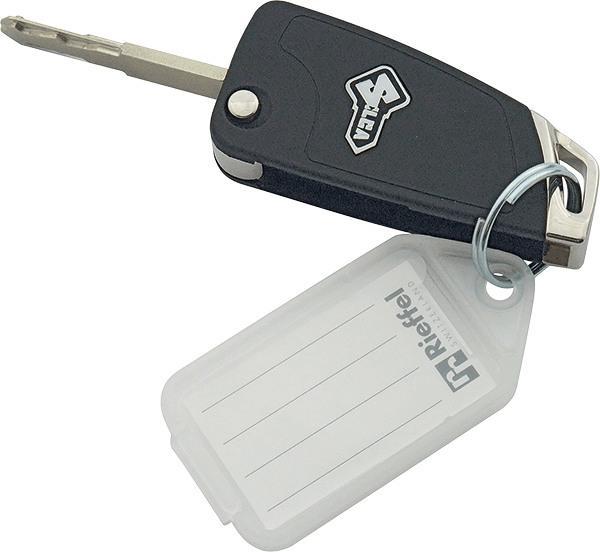 Actual product image Rieffel Key labels 100 pack