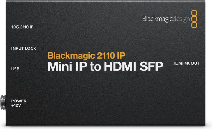 Immagine prodotto Blackmagic 2110 IP Mini IP a HDMI SFP