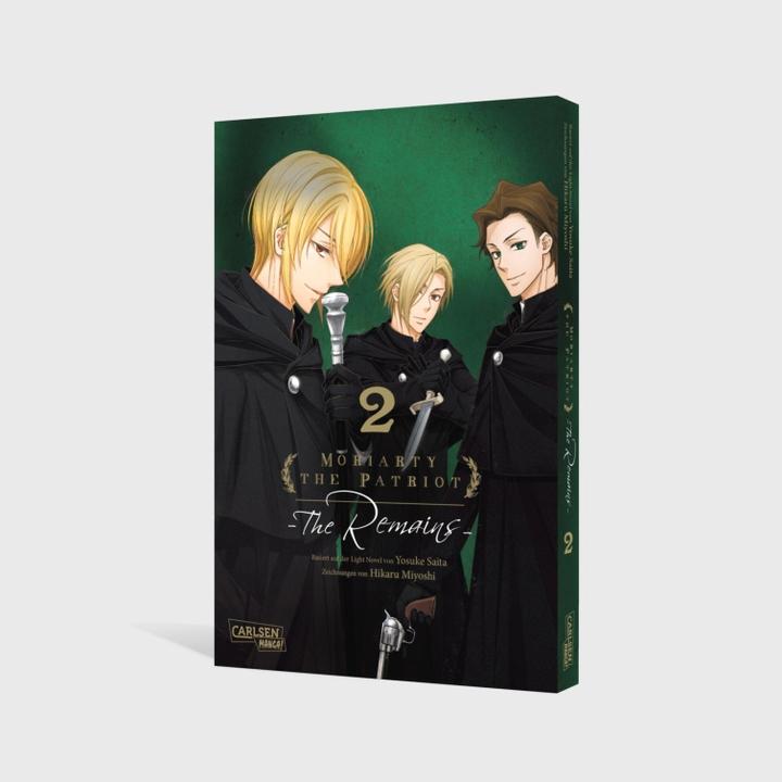 Actual product image Moriarty the Patriot: The Remains 2 (German, Yosuke Saita, Hikaru Miyoshi, 2025)