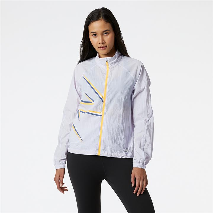 Produktbild New Balance W Printed Impact Run Light Pack Jacket (XS)