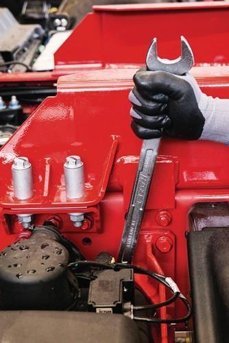 Actual product image HAZET Combination wrench ∙ extra long ∙ slim design 600LG-27 ∙ Outside 12-point traction profile ∙ … (27 mm)