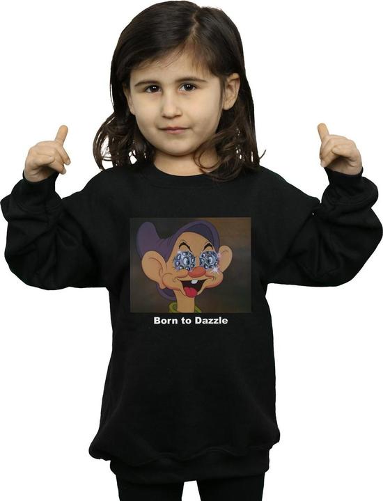 Immagine prodotto Disney Dopey Born To Dazzle Felpa Ragazze (152, 158)