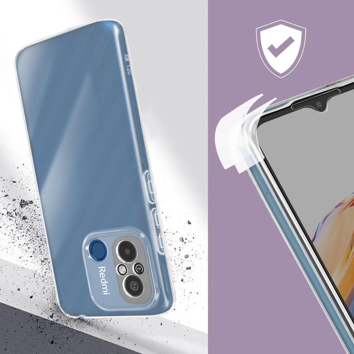 Image du produit Avizar Housse de protection avant/arrière, Full Cover Series (Xiaomi Redmi 12C)