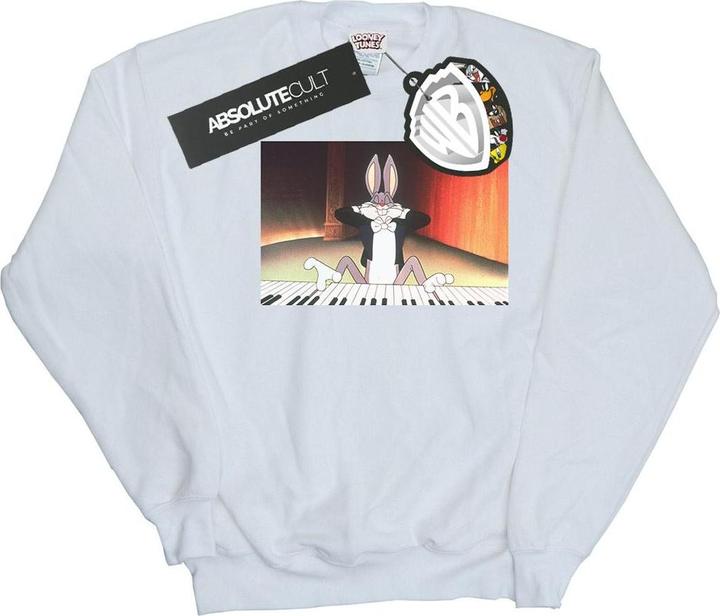Produktbild Looney Tunes Bugs Bunny Playing Piano Sweatshirt (L)
