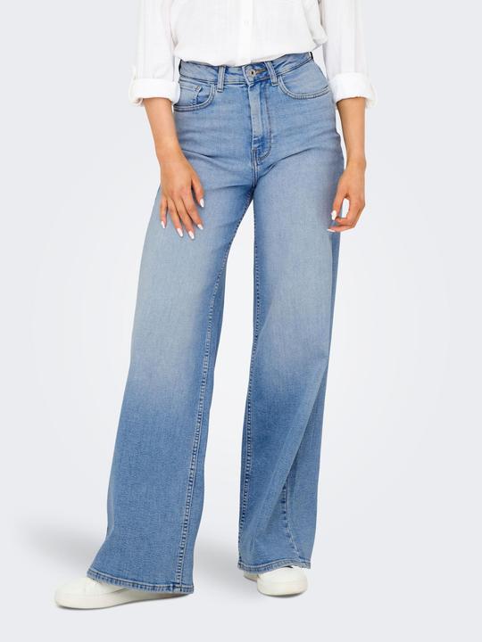 Produktbild Only ONLMARLA Hohe Taille Weiter Beinschnitt Jeans Jeans mit weitem Bein (32)