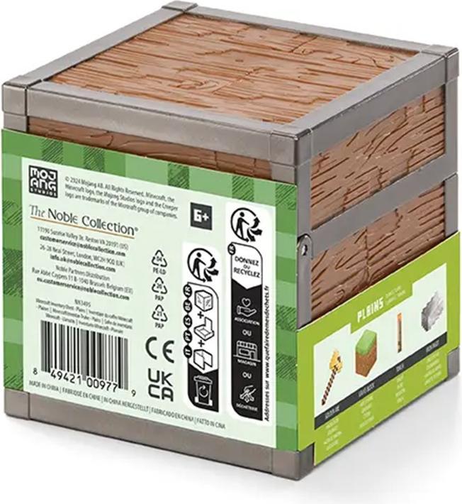 Produktbild Noble Collection Minecraft Loot Chest Plains 10 cm