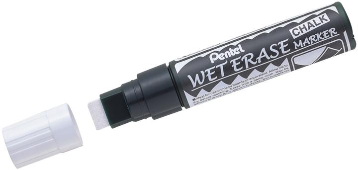 Actual product image Pentel Deco marker "Wet Erase" SMW56, wedge tip, white (White, 10.50 mm, 1 x)