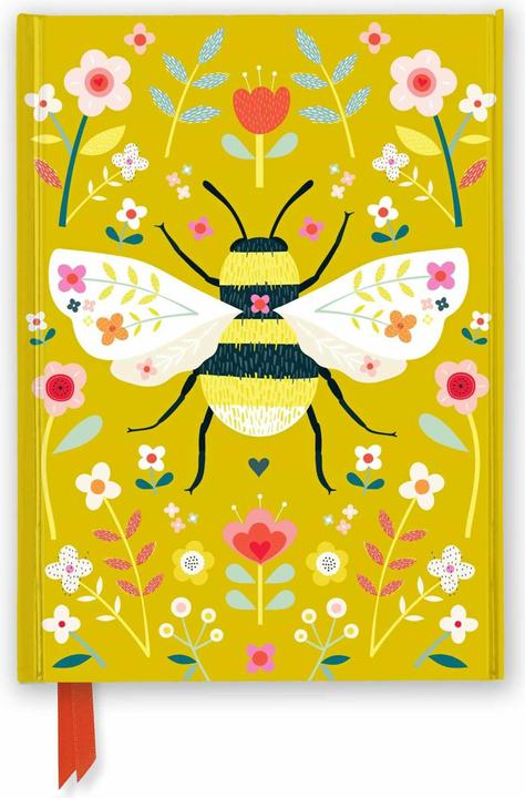 Produktbild Bee Brown: Wildflower Bee (Foiled Journal) (Liniert, Harter Einband)