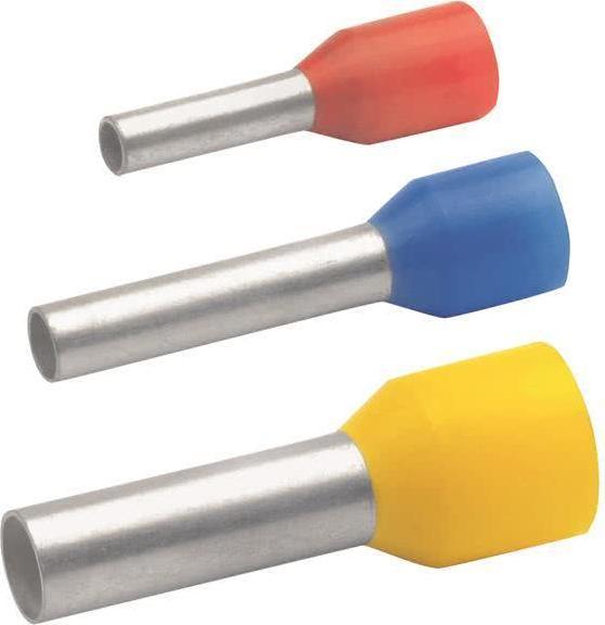 Produktbild Klauke Aderendhülse 1 mm² 6 mm Teilisoliert Rot 4716 1000 St.