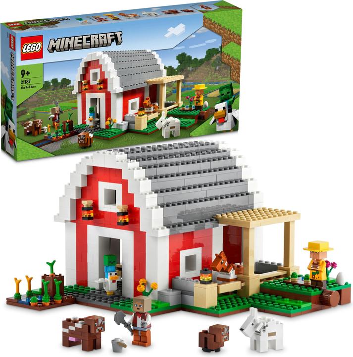 Immagine prodotto LEGO Il fienile rosso (21187, LEGO Minecraft)