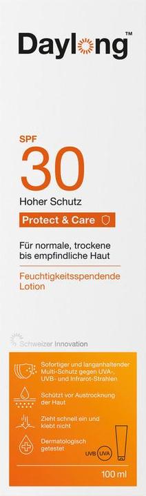 Image du produit Daylong Protect & Care Lotion (Lotion solaire, SPF 30, 100 ml, 130 g)