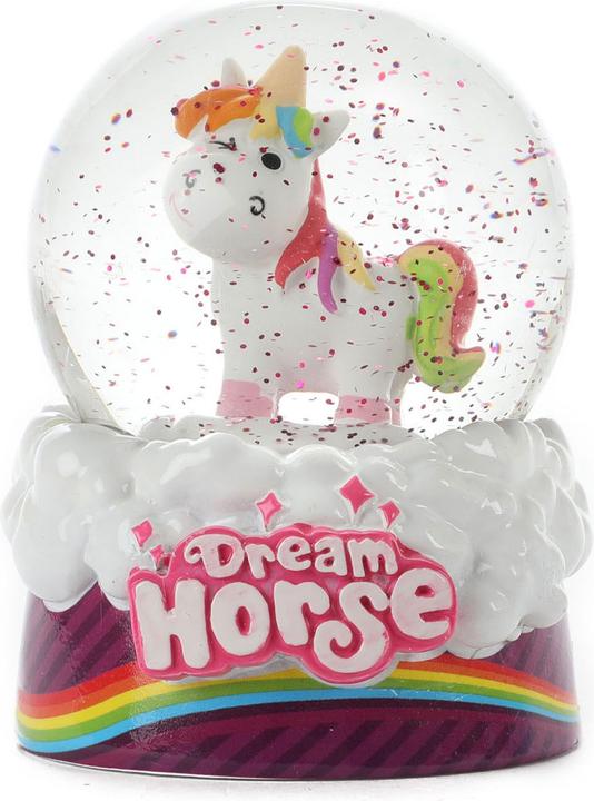 Actual product image Toi-Toys Dream Horse snow globe unicorn