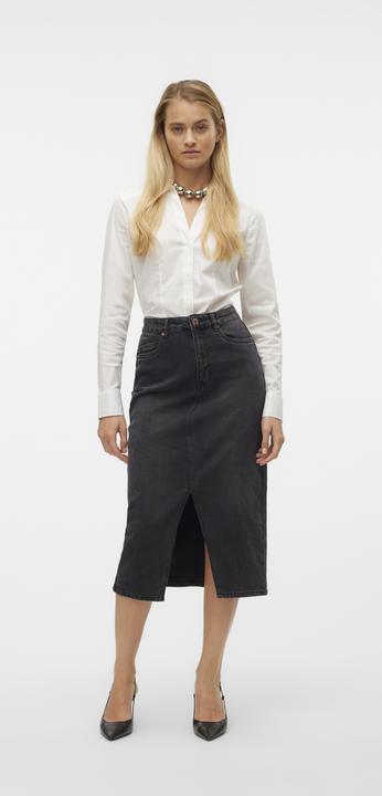 Produktbild Vero Moda VMVERI HR CALF DENIM SKIRT Jeansrock (XXL)