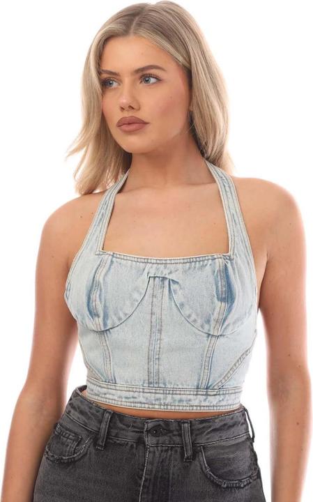 Actual product image Heron Preston Womens/Ladies Denim Bra (38 D)