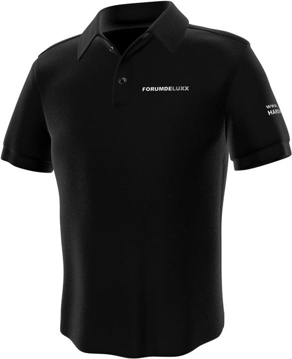 Produktbild GamersWear Hardwareluxx Polo Black (XL) (XL)