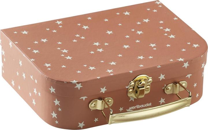 Actual product image Vertbaudet Baby gift set: sheep cuddle cloth & suitcase