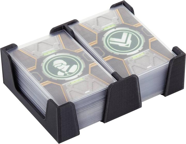 Produktbild Feldherr 63173 - Kartenhalter für Spielkarten in Mini American Board Game Size - 80 Kart (Kunststoff)