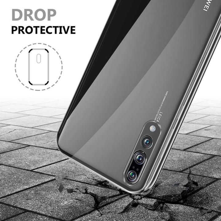Immagine prodotto Cadorabo Custodia TPU con scafo a 360 gradi (Huawei P20 Pro, Huawei P20 Plus)