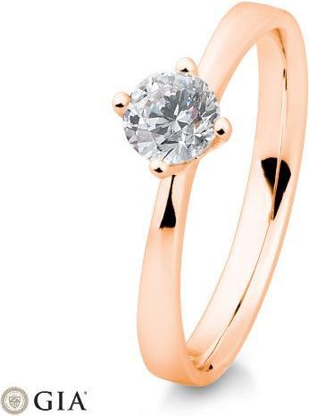 Actual product image Breuning RING - 4-piece prong setting (52, 750/18 K Gold)