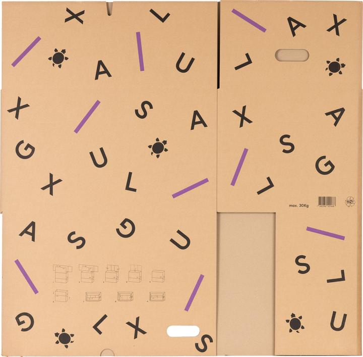 Produktbild Galaxus Umzugskarton (10er Set) (60 x 40 x 35 cm, 84 l)