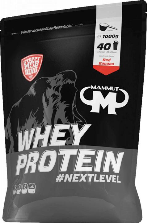 Produktbild Mammut Whey Protein (Red Banana, 1 Stk., 1000 g)