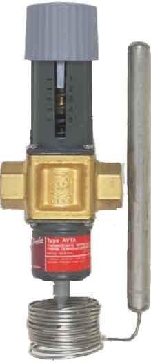 Actual product image Danfoss Vand valve avta muf 10-80 °c ø9.5 1'