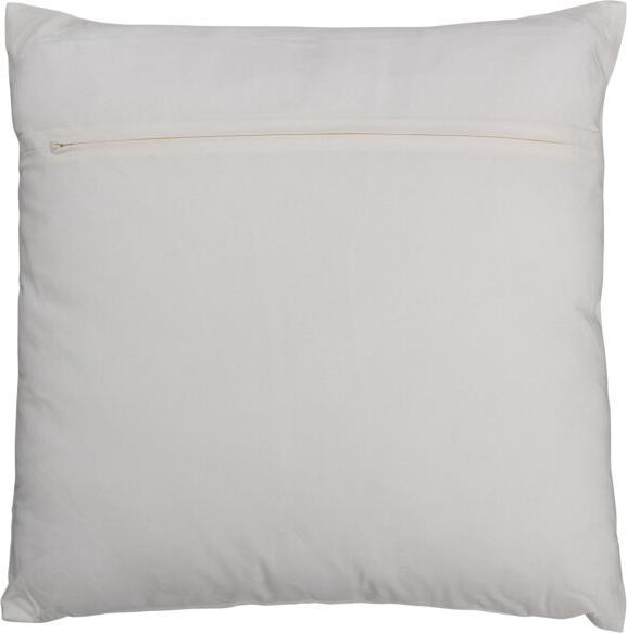 Immagine prodotto J-Line Cuscino Melissa Cotone Nero/Bianco (47 x 47 cm)