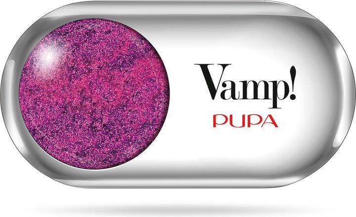 Pupa Milano Highly pigmented eyeshadows Vamp! (Compact Eyeshadow) 1.5 g - Shade: 100 Pure Silver - (100 Pure Silver)