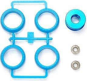 Actual product image Tamiya Special Wheelie Scooter Set (Blue)