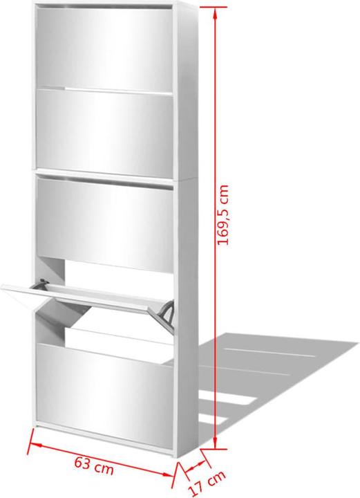 Actual product image VidaXL Ford (63 x 17 x 169.5 cm)