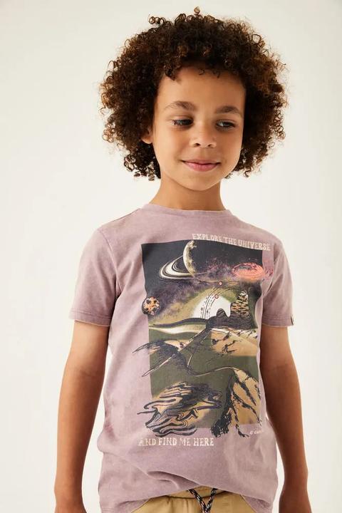 Immagine prodotto Garcia T-Shirt esplora l'Universo marsala (98)