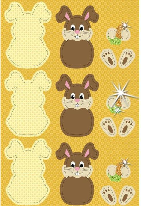 Actual product image Ursus Craft kit 3D bunny (24 x, 1 x 21 x 32 cm)