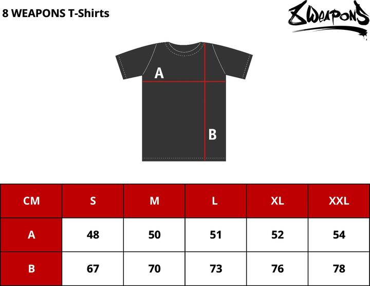 Actual product image 8Weapons Yantra T-Shirt Schwarz (XL)