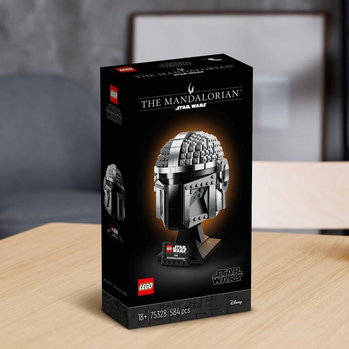 Produktbild LEGO Mandalorianer Helm (75328, LEGO Star Wars)