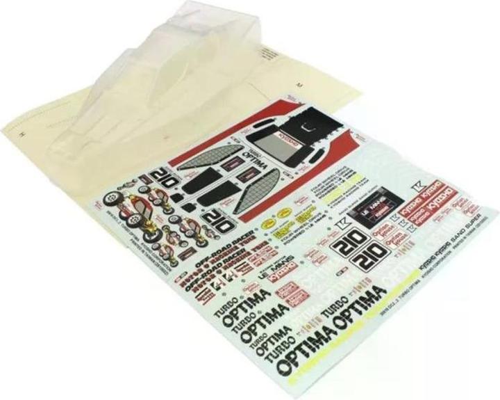 Actual product image Kyosho Bodywork Turbo Optima Buggy unpainted, 1:10