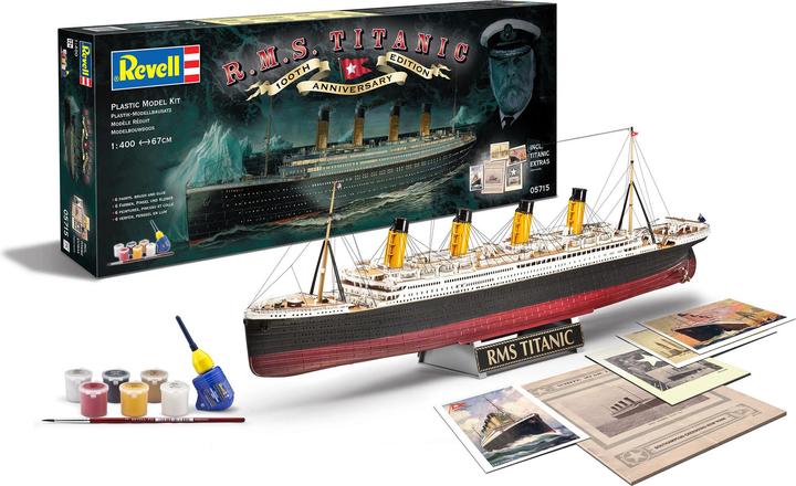Actual product image Revell Gift set 100 years Titanic