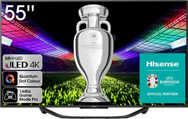 Actual product image Hisense TV 55U7KQ (55", LED, 4K, 2023)