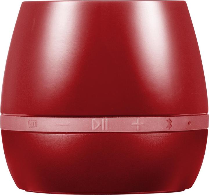 Immagine prodotto Hmdx Jam Mini altoparlante Bluetooth rosso (5 h, Batteria ricaricabile)