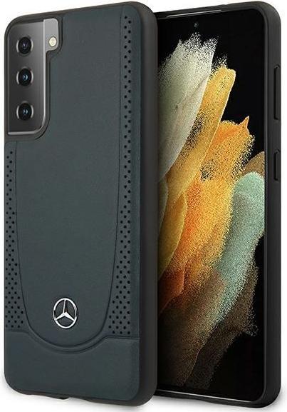 Actual product image Mercedes MEHCS21MARMNA S21 + G996 grenade / navy hard case Urban Line (Samsung Galaxy S21+)