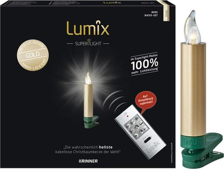 Actual product image Krinner LED Christmas tree candle Superlight Starter Set (12 x)