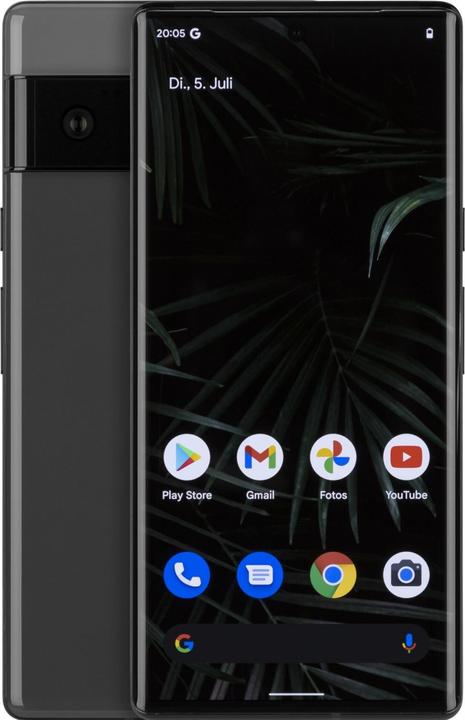 Produktbild Google Pixel 6 Pro (128 GB, Stormy Black, 6.70", SIM + eSIM, 50 Mpx, 5G)