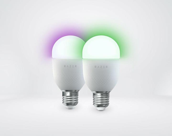 Actual product image Razer Aether Smart Light Bulb (E27) - RGB LED Light Bulb for Smart Homes (E27, E26, 9 W, 800 lm, 1 x, F)